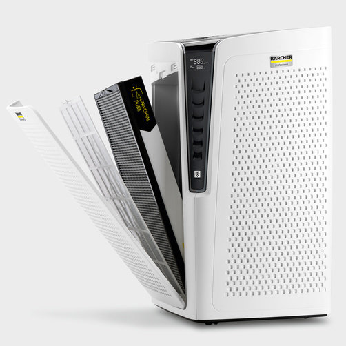 Air Purifier 	 AF 100: П'ять вставних фільтруючих елементів для різних областей застосування