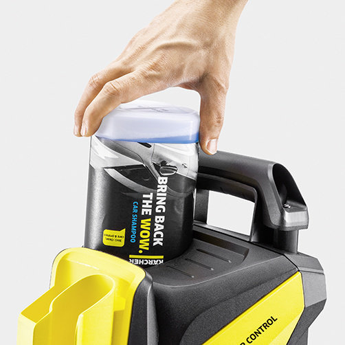 Міні-мийка K 4 Power Control Car & Home: Система подачі миючого засобу Plug 'n' Clean