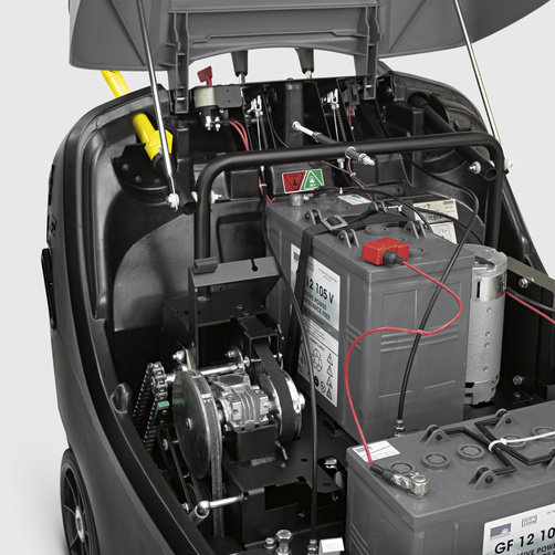 Підмітально-всмоктуюча машина KM 85/50 W G: Рама з подвійною стінкою
